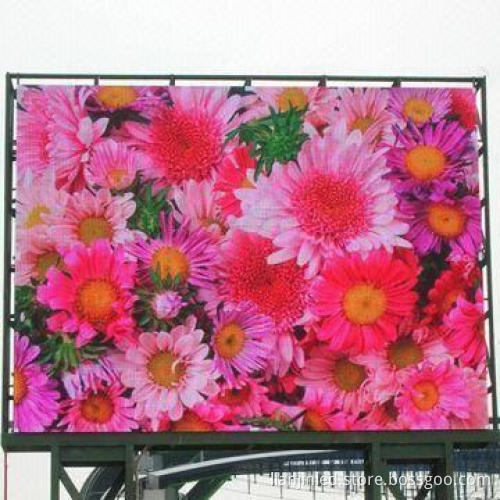 LED Display/Screen/Sign with 2R/1G/1B DIP, 60 to 85Hz Frame Frequency, 20mm Pixel Pitch